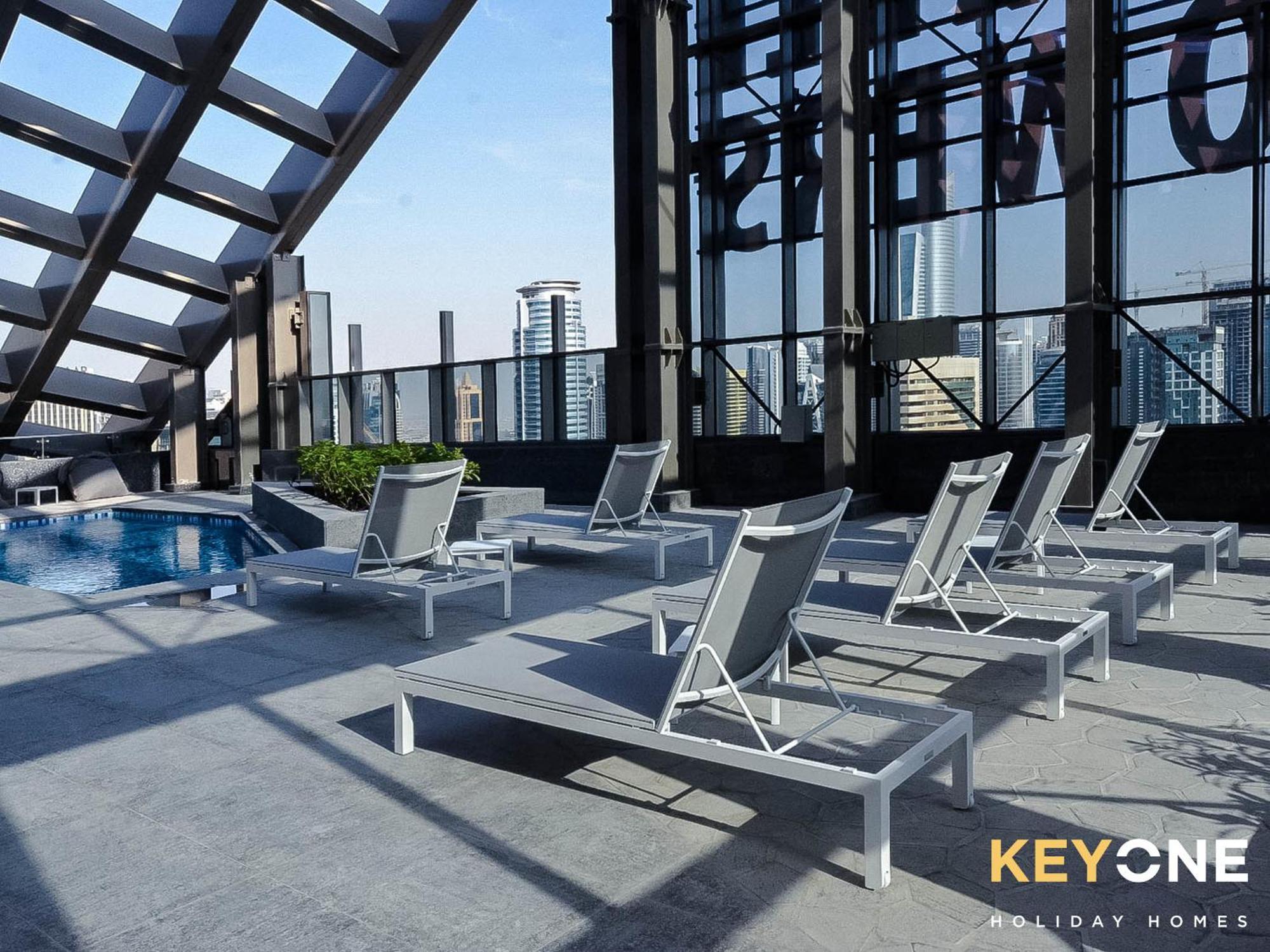 Sophisticated One Bedroom With Full Marina View Dubai Exterior photo